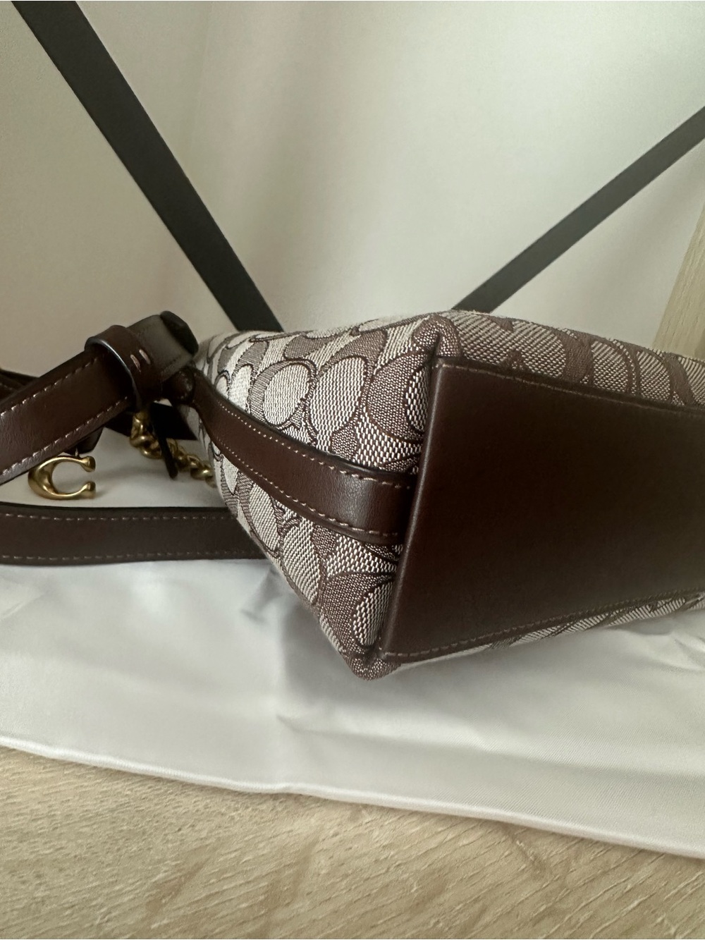 Coach Juliet Shoulder Bag 25 In Signature Jacquard - Picture 9 of 15